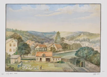 View of Soden-am-Taunus, Germany