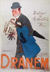 Poster Depicting Dranem (1869-1935)