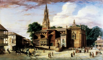 View of the city of Manzanares in Spain