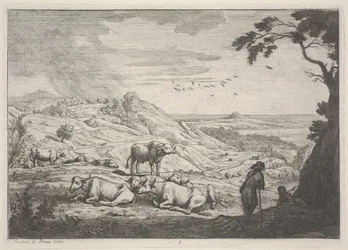 Landscape with Cows