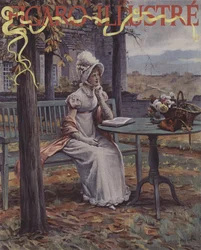 Autumn. Cover of Le Figaro Illustre, November 1894