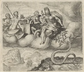 Fable of Jupiter and the Snake