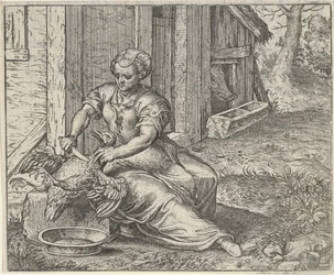 Fable of the Woman and the Hen