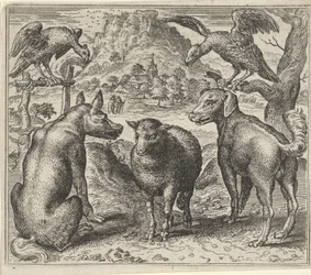 Fable of the Wolf and His Lawsuit Against the Sheep