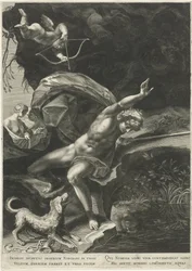 Narcissus at the Spring Hercules and Cerberus
