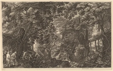 River Landscape with a Duck Hunter