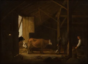 Interior of a Cowshed