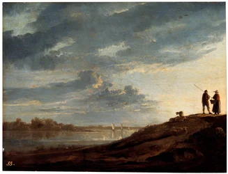Sunset over the River