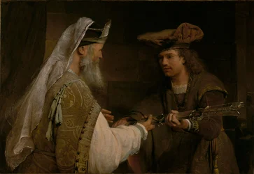 Ahimelech Giving the Sword of Goliath to David