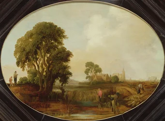 A Landscape with Reedcutters