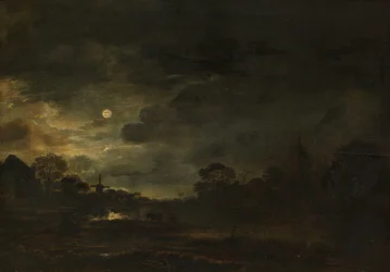Landscape by Moonlight
