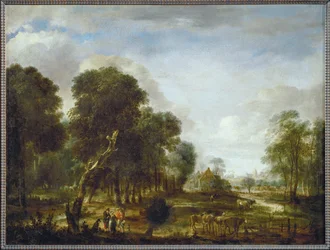 Wooded Region with Water