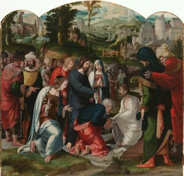 The Raising of Lazarus (Centre Panel of a Triptych)