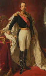Franz Xaver Winterhalter (after), Napoleon III in Coronation Robes