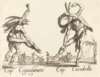 Captain Esgangarato and Captain Cocodrillo