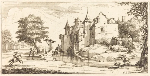 Chateau with a Drawbridge