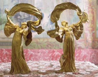 Dancing Figures from a Table Centrepiece, Sevres