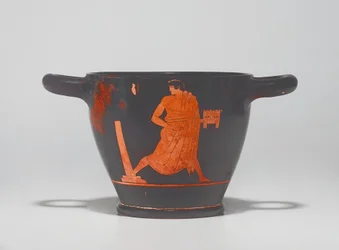 Attic red-figured skyphos, c. mid-5th century BC