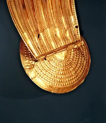 Collar, Ardcrony, County Tipperary, Late Bronze Age, 800-700 BC (gold) (detail)
