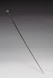 Garment Pin, c.1400 BC (cast and wrought bronze)