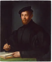 Portrait of a Young Man with a Book