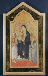 Madonna and Child Enthroned