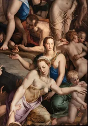 Medici Chapel: Descent of Christ to the Limbo (detail)