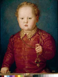 Portrait of Garcia de Medici as a child