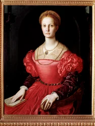 Portrait of Lucrezia Panciatichi, Wife of Bartolomeo Panciatichi