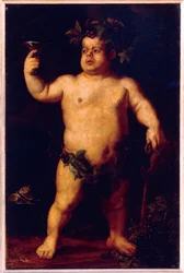Portrait of the Dwarf Morgante as Bacchus
