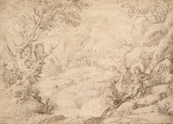 Landscape with The Temptation of Christ