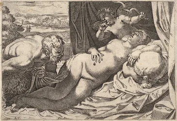 Satyr and Nymph