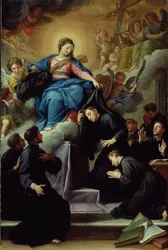 The Madonna with the Seven Founders of the Servite Order, c. 1728