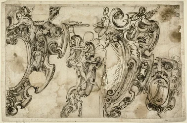Sketches of Decorative Motifs; Sketch of Decorative Motif