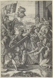 Christ Collapses Under the Weight of the Cross