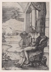 Man with a Lyre, ca. 1514-36