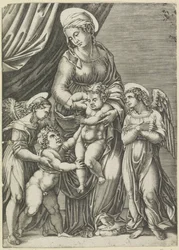 Mary with Child and the Young John the Baptist