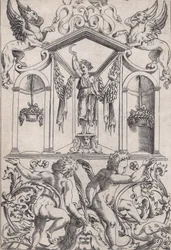 Ornamental Panel, ca. 1514-36
