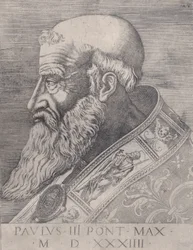 Pope Paul III, Bareheaded