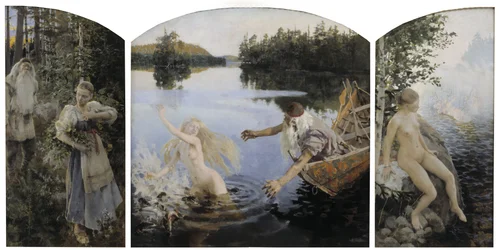 Aino Myth, Triptych