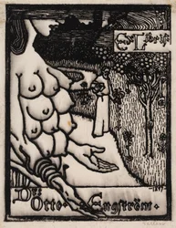 Bookplate for Dr. Otto Engström
