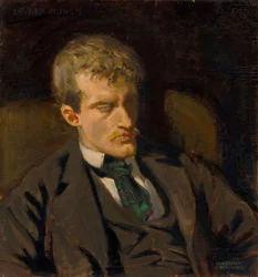 Portrait of Edvard Munch