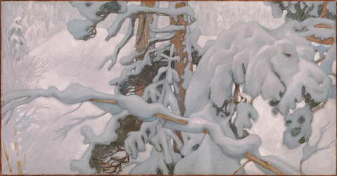 Winter, Study for the Jusélius Mausoleum Frescoes