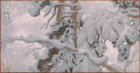Winter, study for the Juselius Mausoleum frescoes