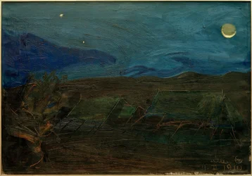 Tents in the Moonlight