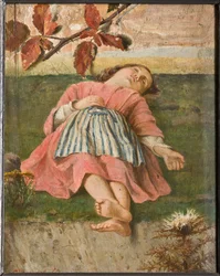 The Sleeping Little Girl