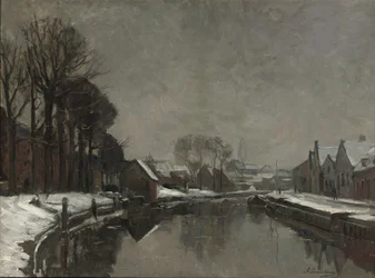 A Belgian Town in Winter