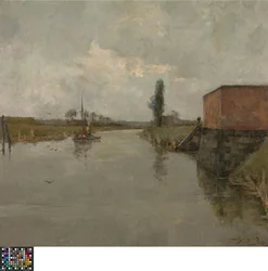 View of the Surroundings of Dendermonde