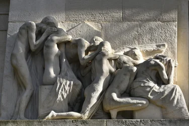 Monument to the Dead, Pere Lachaise Cemetery, Paris