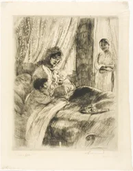 Breakfast, plate four from Woman